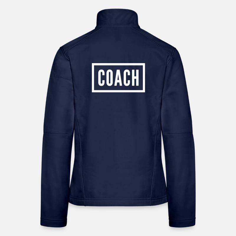 Coach Letter Monogram Design Women's Softshell Jacket