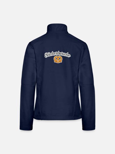 Bäckerbursche - Frauen Softshelljacke - Navy