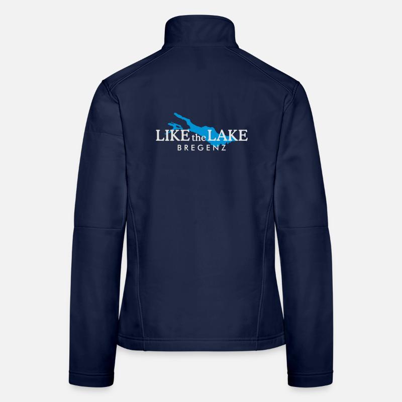 Bregenz Bodensee Design - Like the Lake Frauen Softshelljacke