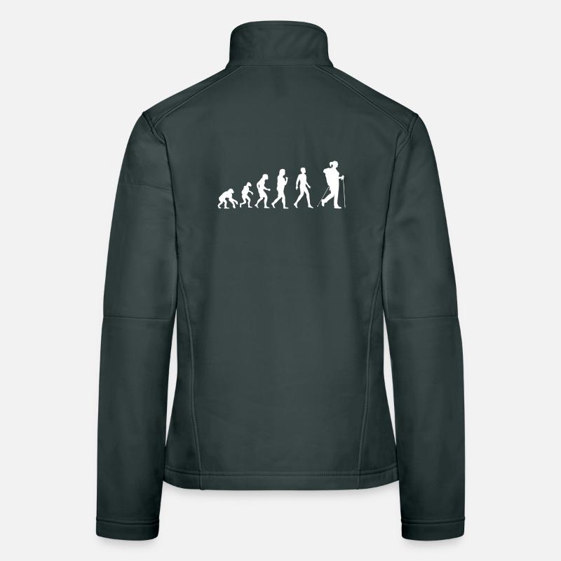 T-Shirt evolution Nordic Walking Wandern Frauen Softshelljacke
