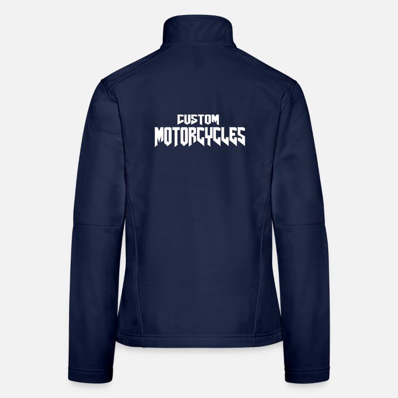 Custom Motorcycles Chopper Biker Frauen Softshelljacke