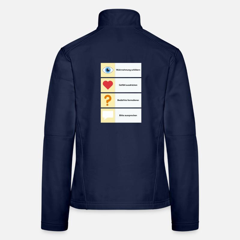Gewaltfreie Kommunikation Frauen Softshelljacke