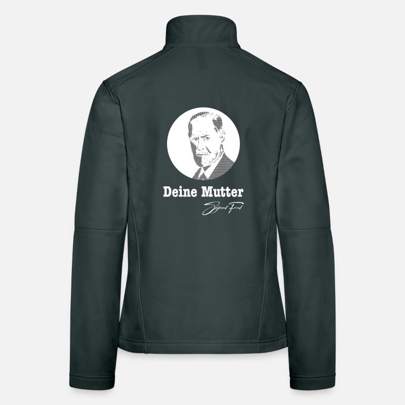 Deine Mutter Sigmund Freud Frauen Softshelljacke