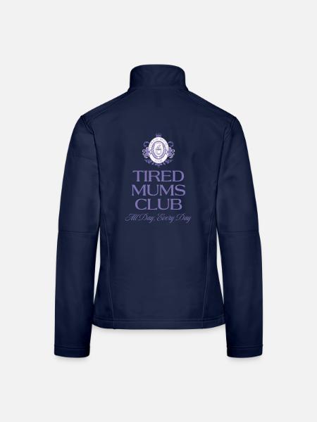 Lustiges Mama Oma Muttertag Geschenk Design Humor - Frauen Softshelljacke - Navy