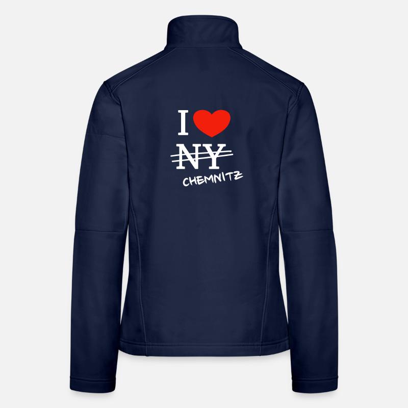 Ich liebe Chemnitz - I love Chemnitz Frauen Softshelljacke