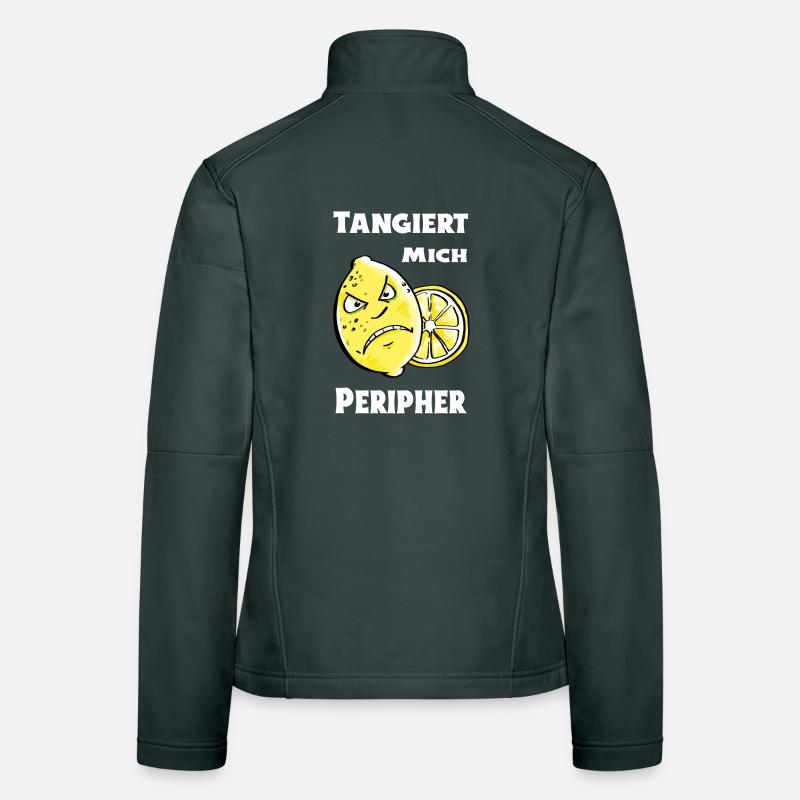 Tangiert mich peripher Zitrone - Sauer Frauen Softshelljacke