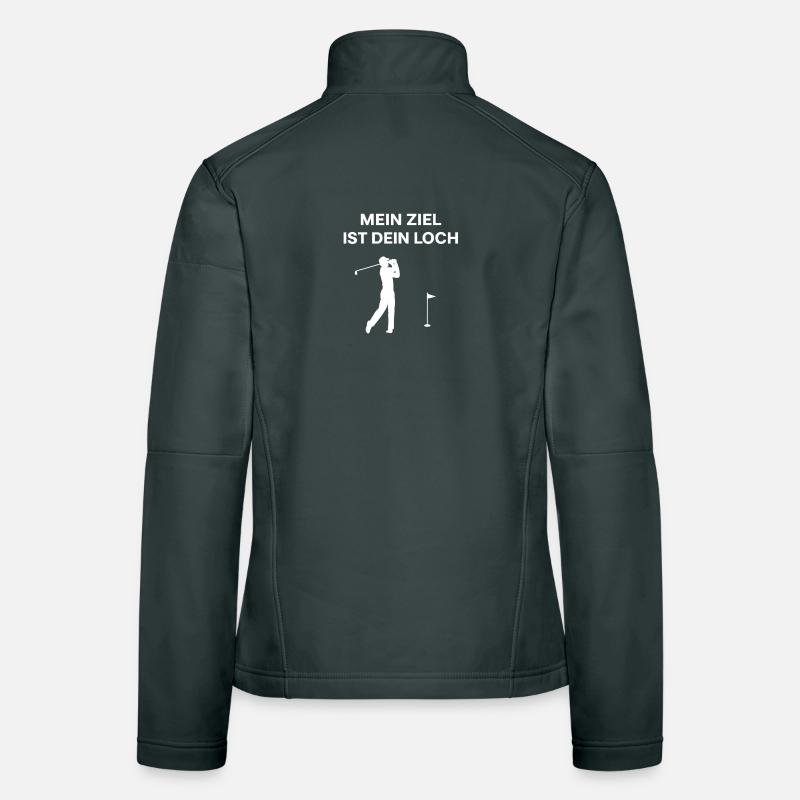 Mon objectif, c’est ton trou Veste en tissu softshell Femme