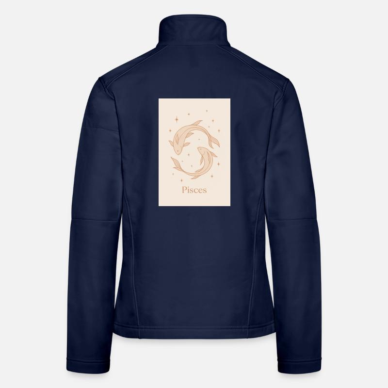 Fische Frauen Softshelljacke