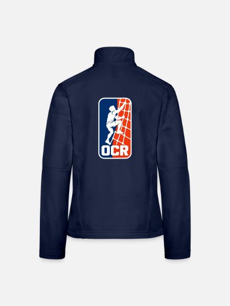 5A278D3E-C178-4FCC-8DEC-B2A71CE5BC97 - Frauen Softshelljacke - Navy - Hinten