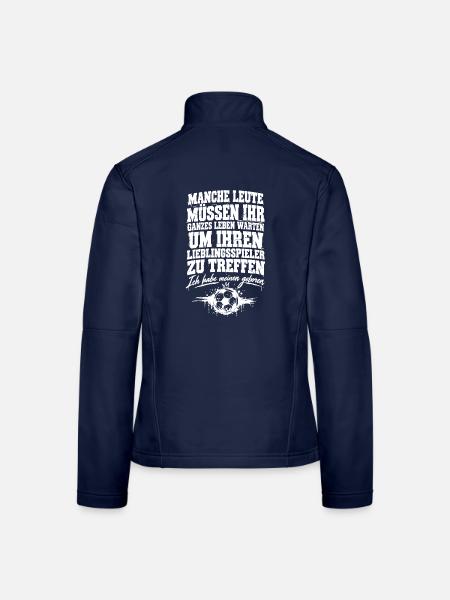 Geschenk für Mama Lieblingsspieler geboren - Frauen Softshelljacke - Navy