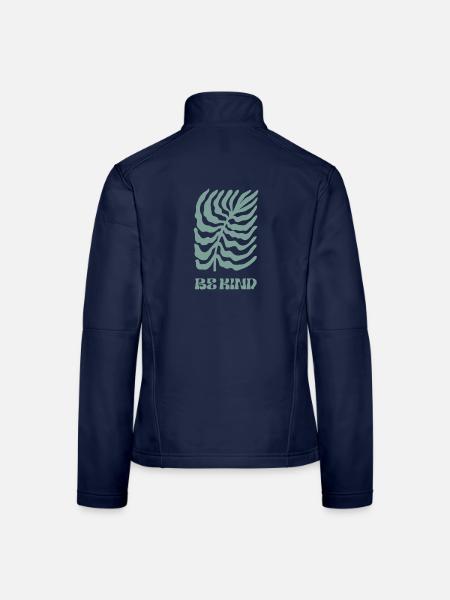 BeKind - Frauen Softshelljacke - Navy
