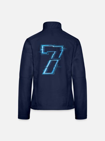 Lustige Gruppe 7 67 Meme Halloween Kostüm - Frauen Softshelljacke - Navy