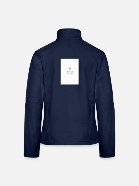 Bring mich irgendwohin – Logo - Frauen Softshelljacke - Navy