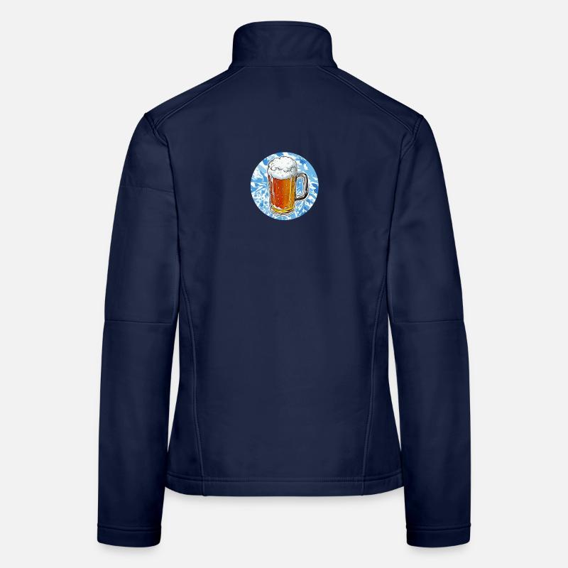 Bière Veste en tissu softshell Femme