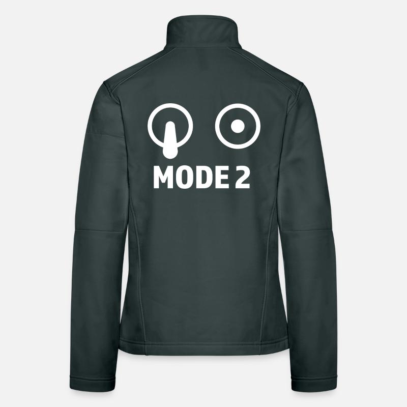 Modellflug Mode 2 Frauen Softshelljacke