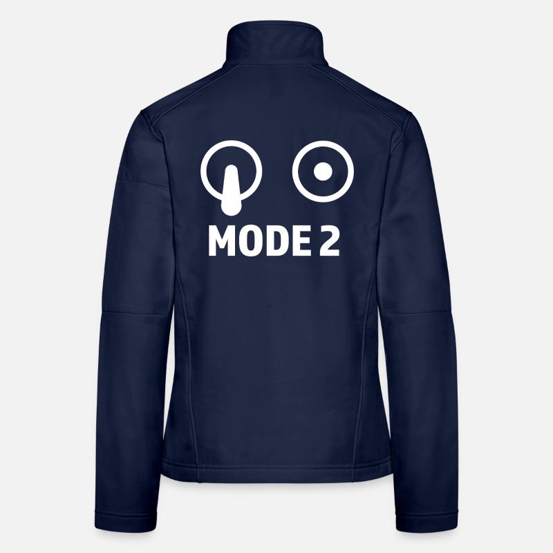 Modellflug Mode 2 Frauen Softshelljacke