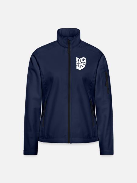 Big Sis - Frauen Softshelljacke - Navy
