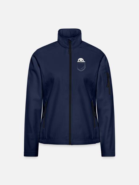 Robbe - Frauen Softshelljacke - Navy