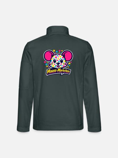 Karneval Kostüm Damen Geschenk Fasching Lustig Süß - Unisex Softshelljacke - Dunkelgrau