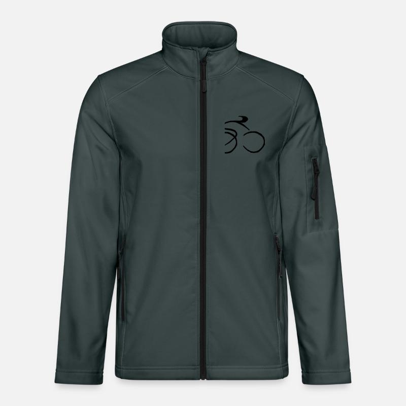 Bicycle - Unisex Softshell Jacket - mouse grey