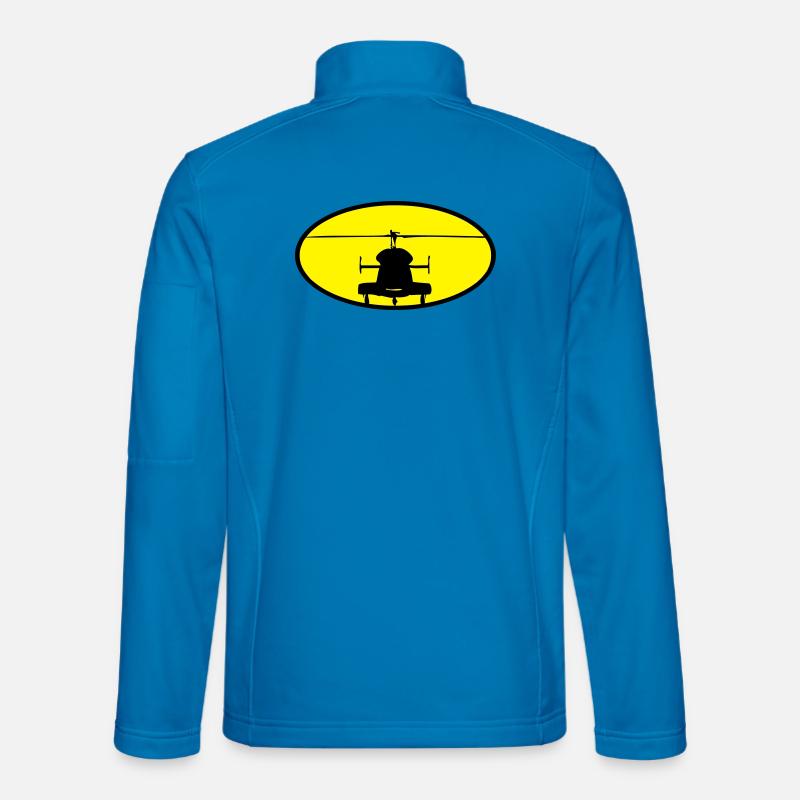 Logo de l'hélicoptère Veste en tissu softshell Unisexe