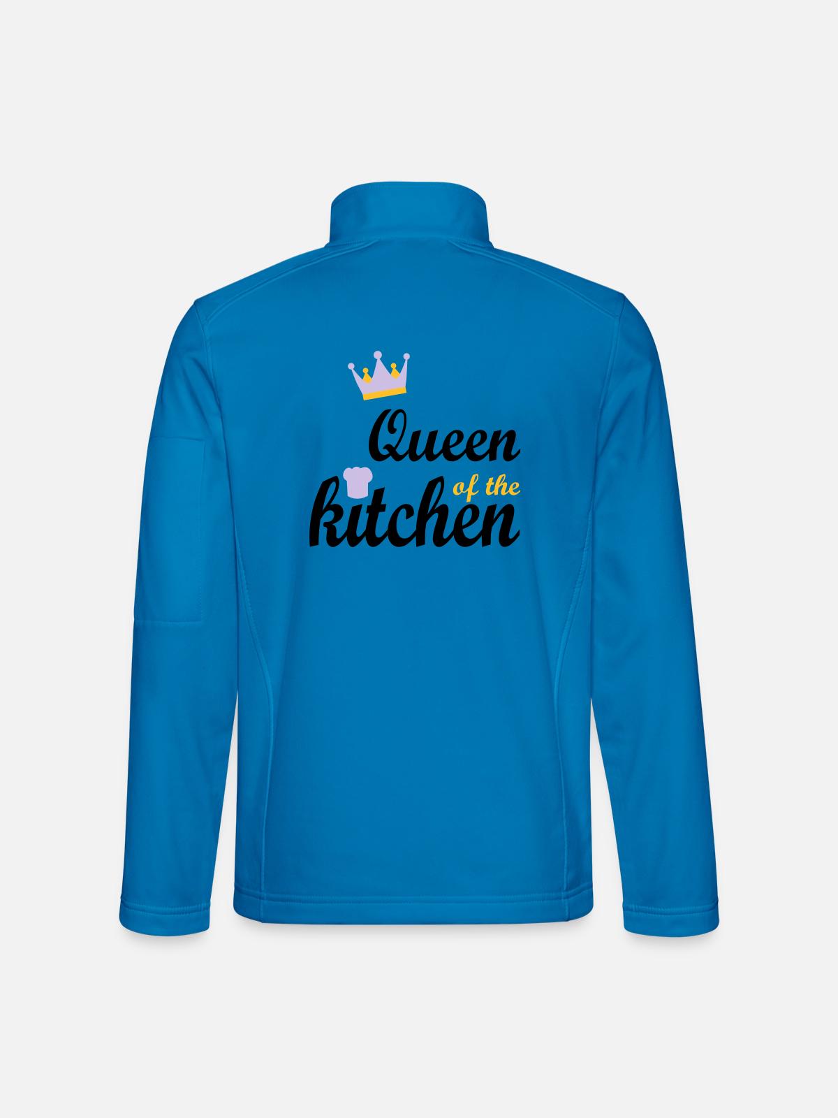 cuisine - Veste en tissu softshell Unisexe - bleu clair - Dos