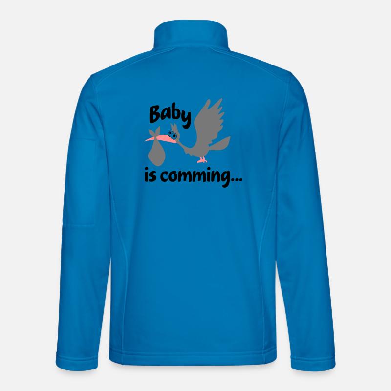 infant - Unisex Softshell Jacket - light blue