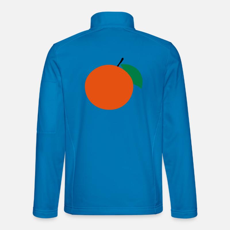 Orange Unisex Softshelljacke