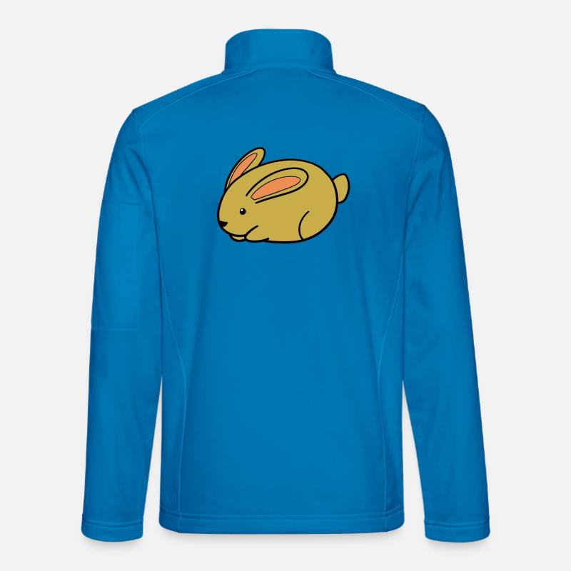 Hase - Unisex Softshelljacke - Lichtblau
