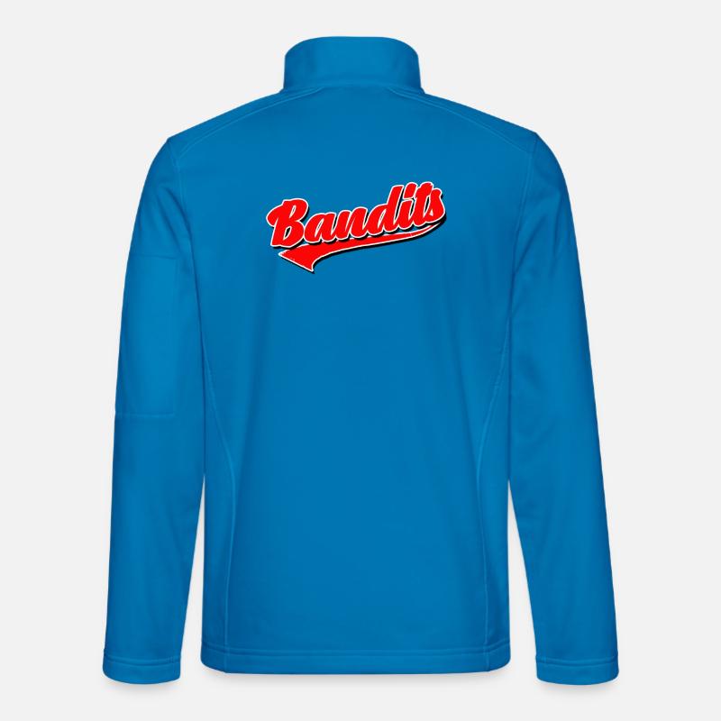 bandits - Unisex Softshelljacke - Lichtblau