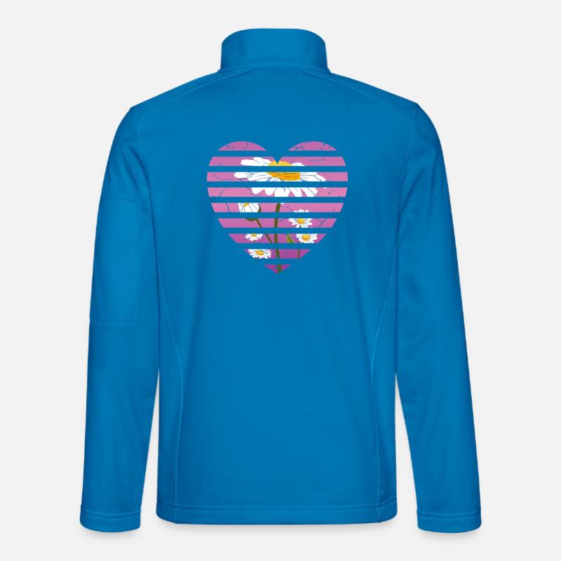 Ich Liebe Sonnenblumen - Unisex Softshelljacke - Lichtblau