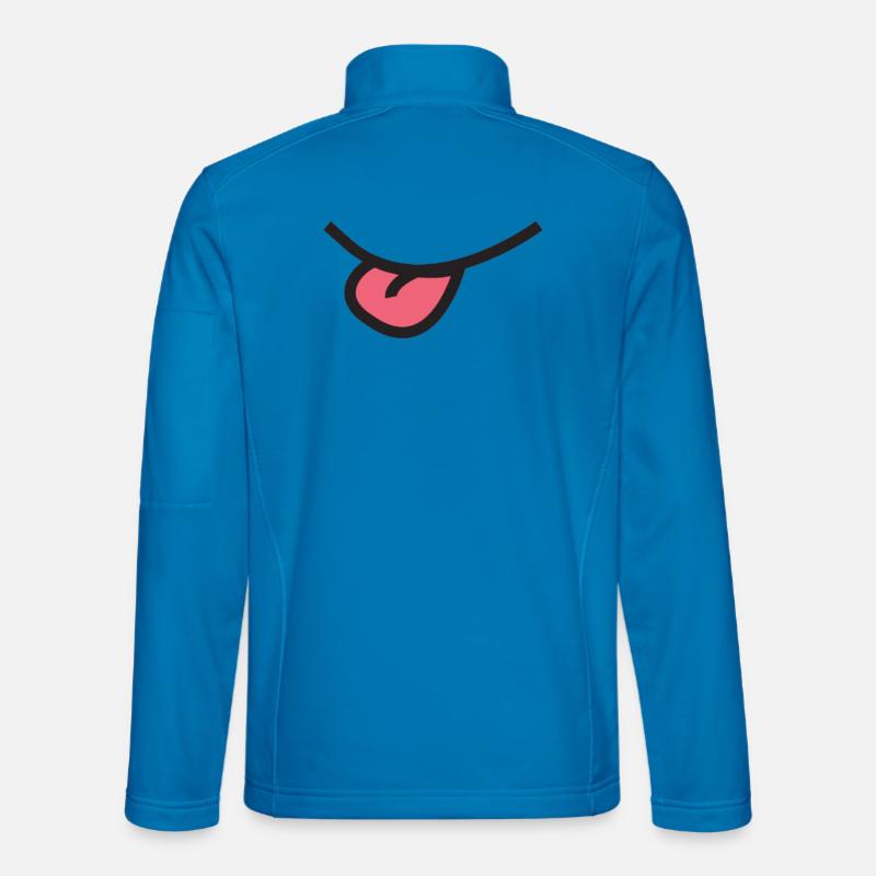 Tire pas ta langue !! Veste en tissu softshell Unisexe