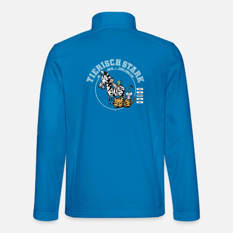 Forte en équipe - Veste en tissu softshell Unisexe - bleu clair