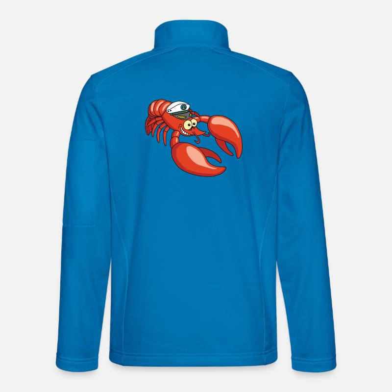 Capitano dell'aragosta - Giacca softshell unisex - celeste