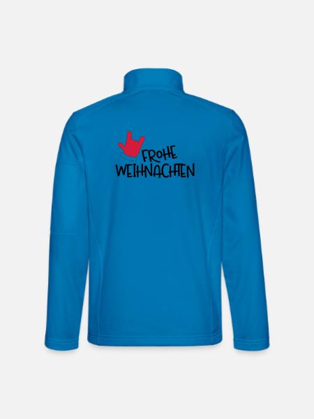 Merry Christmas - Unisex Softshell Jacket - light blue