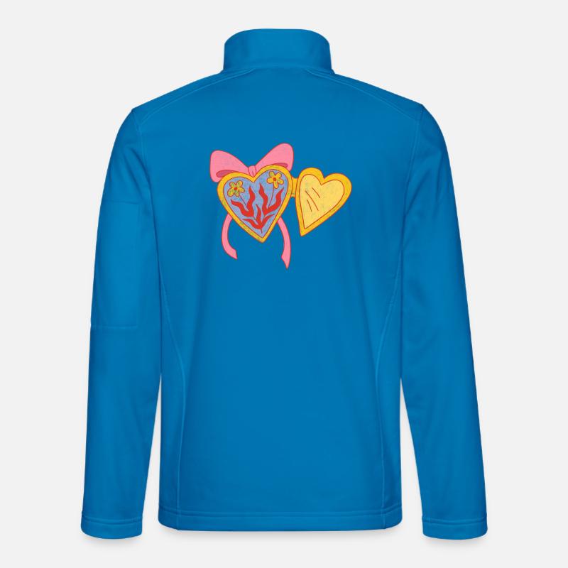 Open heart Unisex Softshell Jacket