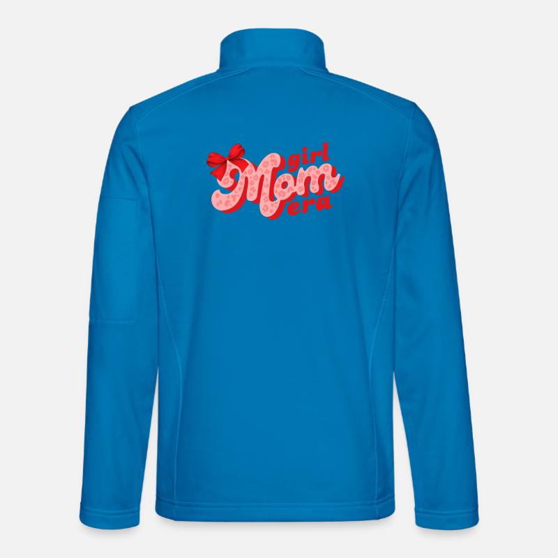 Mädchen Mama Ära - Unisex Softshelljacke - Lichtblau