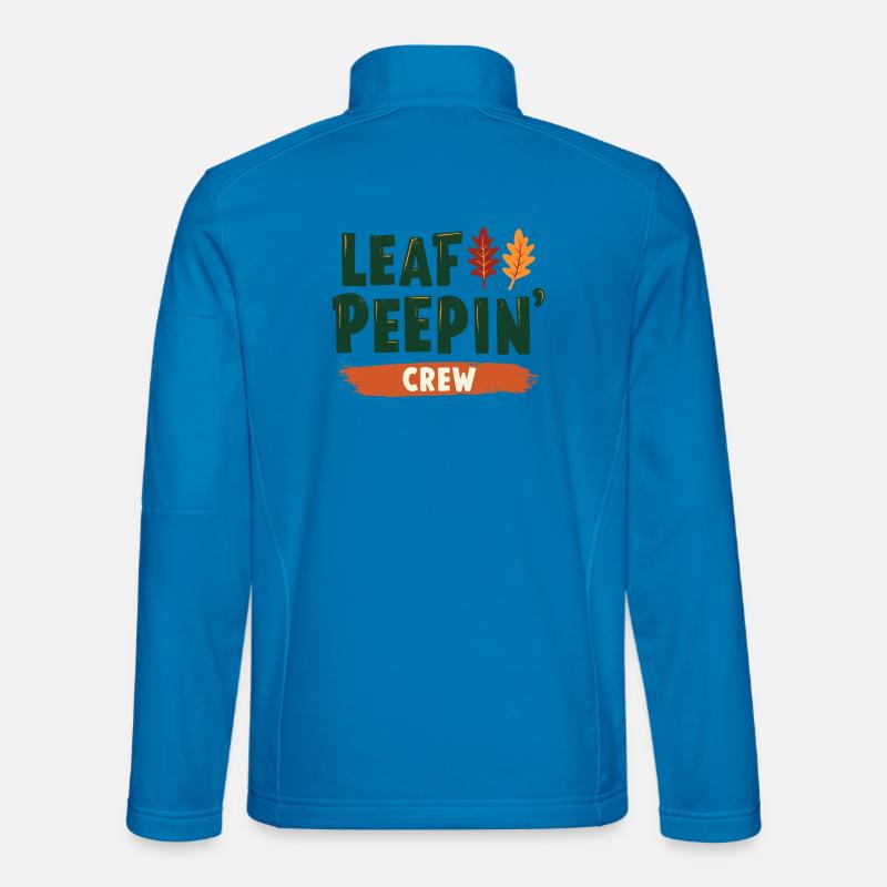 Citation de Leaf Peeping Crew Veste en tissu softshell Unisexe