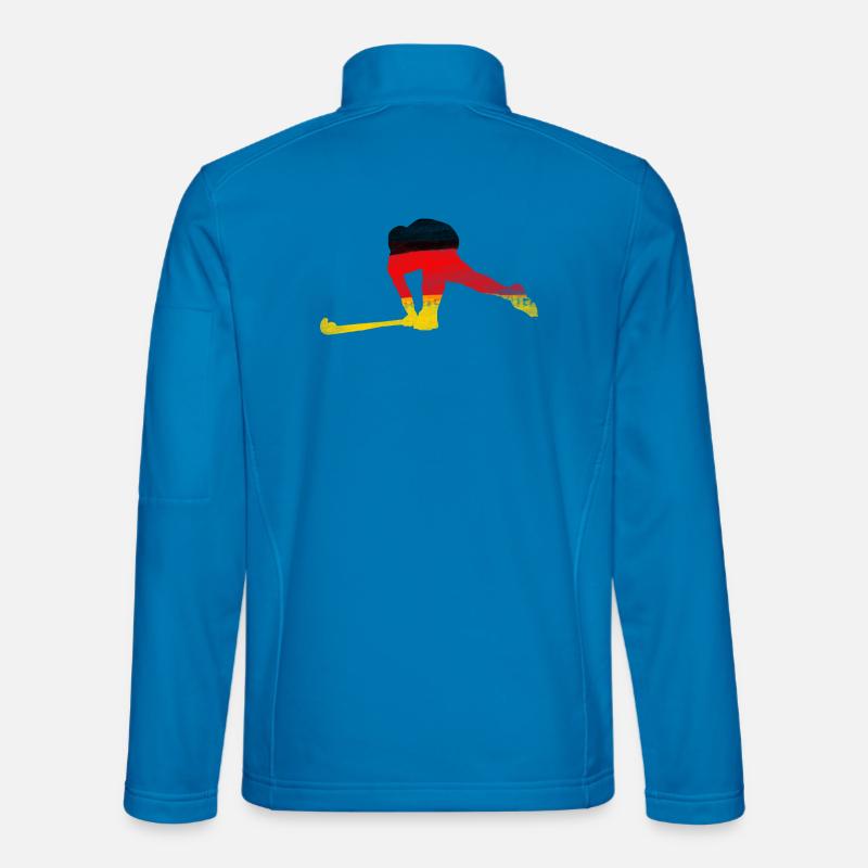 Hockey Germany - Unisex Softshell Jacket - light blue