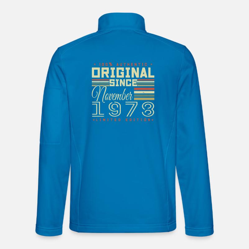 Birthday Gift November 1978 - Unisex Softshell Jacket - light blue