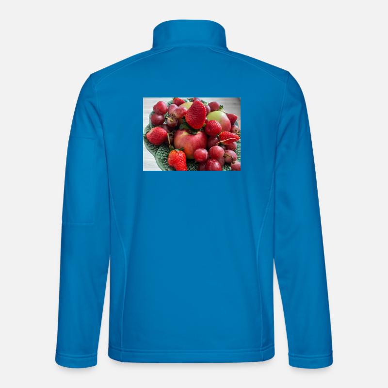 IMG_0791 ягоды - Unisex Softshell Jacket - light blue