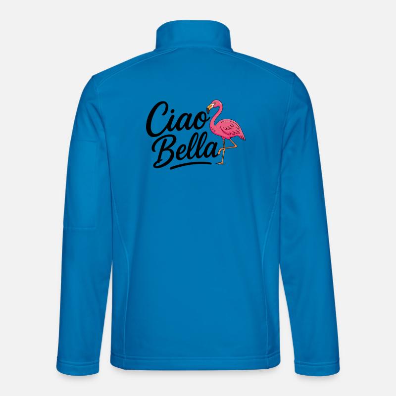 Ciao Bella - Unisex Softshell Jacket - light blue