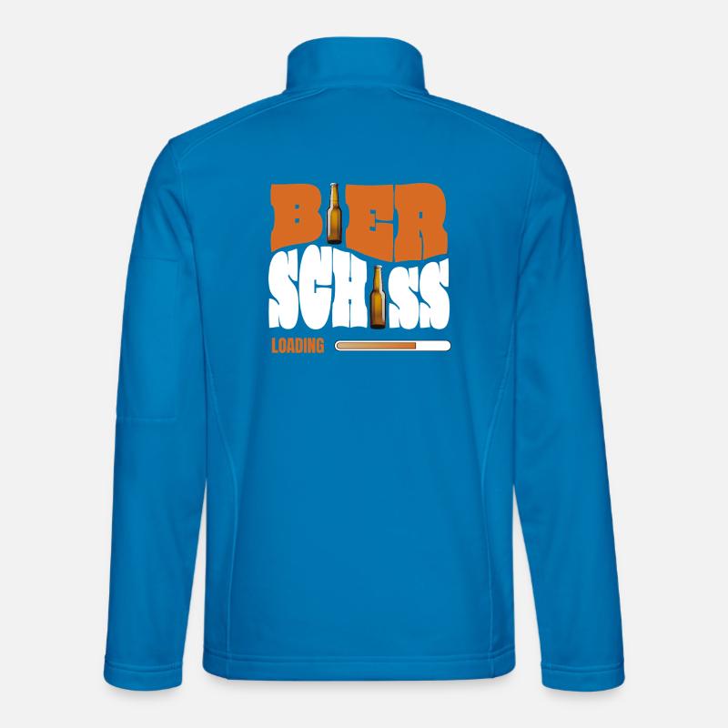Bierschiss Loading - Unisex Softshelljacke - Lichtblau