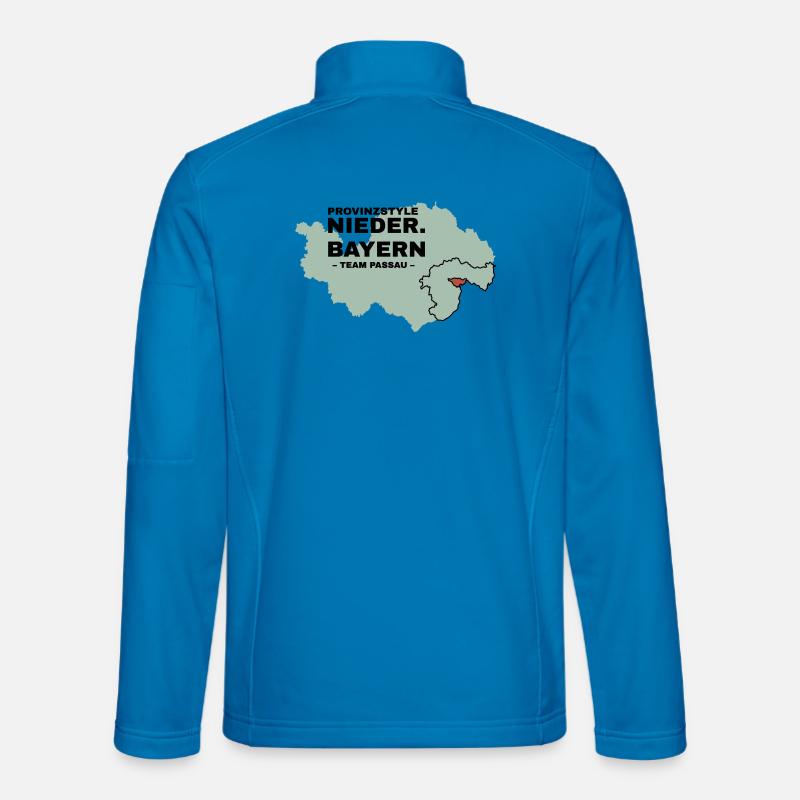 Bassa Baviera | PASSAU - Giacca softshell unisex - celeste