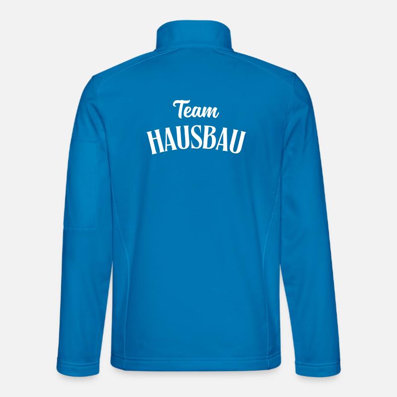 Construction de maisons d’équipe - Veste en tissu softshell Unisexe - bleu clair