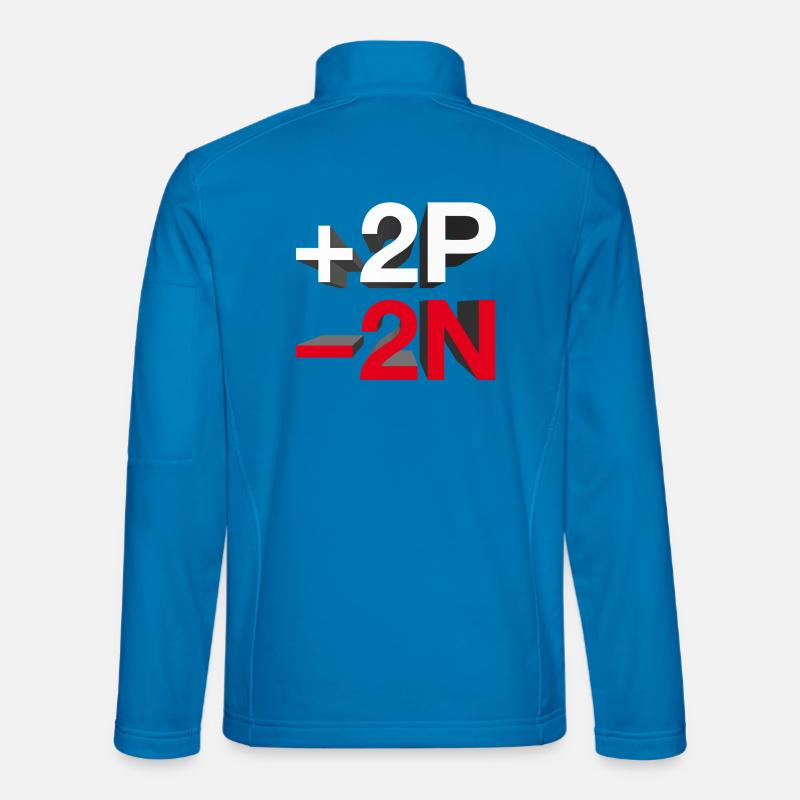 +2P -2N / +Frieden -Hass – lass uns reden. Unisex Softshelljacke
