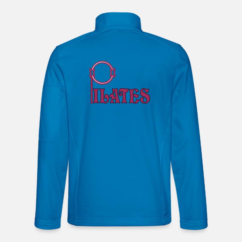 Pilates Ring Sport - Unisex Softshelljacke - Lichtblau