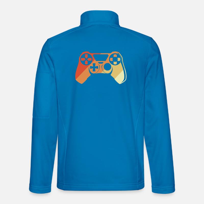 Vintage Gamepad Unisex Softshell Jacket