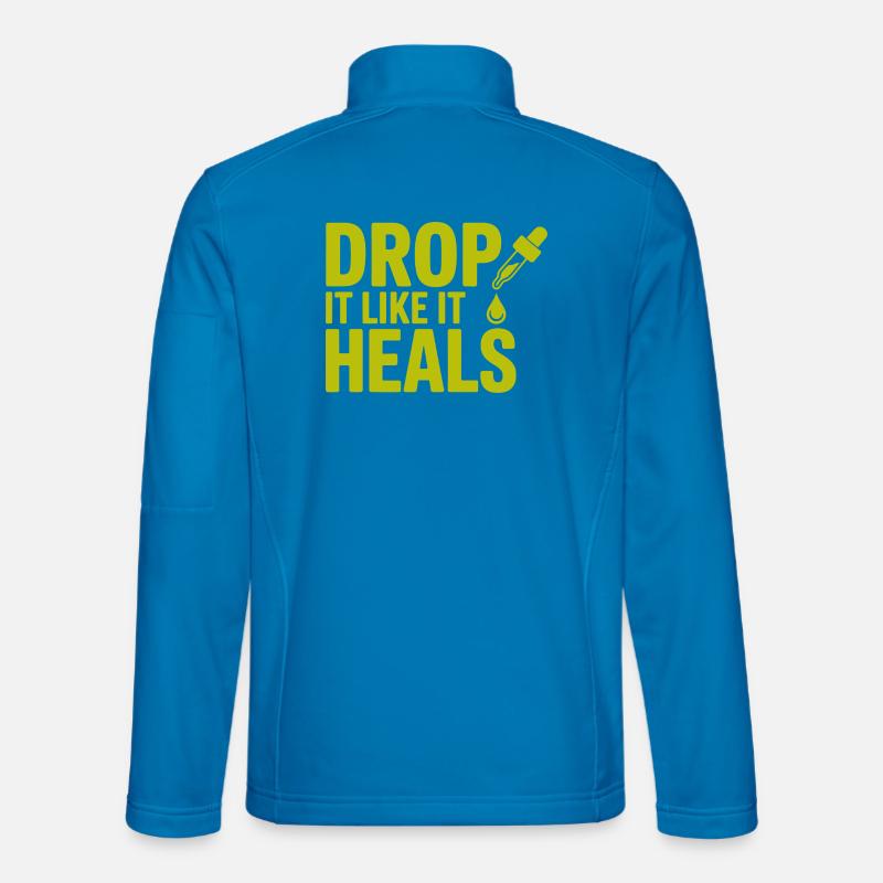 Certified Clinical Potentization Expert Gear  - Unisex Softshell Jacket - light blue