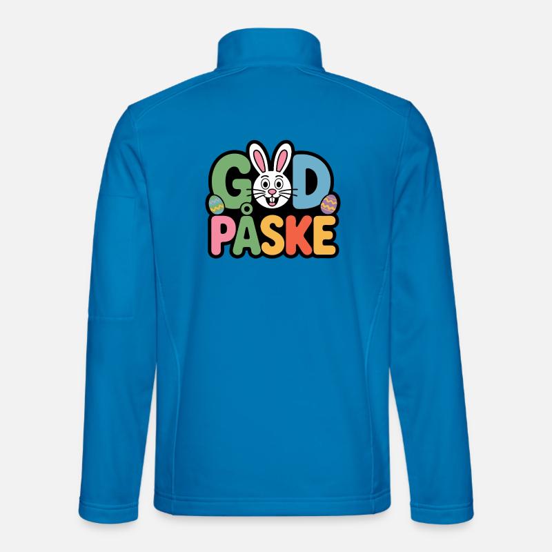 Cute Easter Bunny Unisex Softshell Jacket